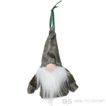 Koopman DEKORATĪVS KULONS ZIEMASSVĒTKUMS AR ROKTURIEM 11cm ZAĻS