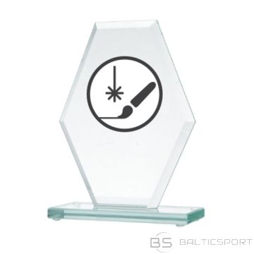 BS Gravēta stikla trofeja + krāsas pildījums (nav pieejams)