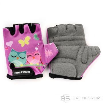 Meteor Velosipēdu cimdi Pūce Jr 24175-24177 (XS)