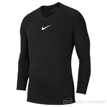 Nike sausais parks pirmais slānis AV2609 010 / Melna / L