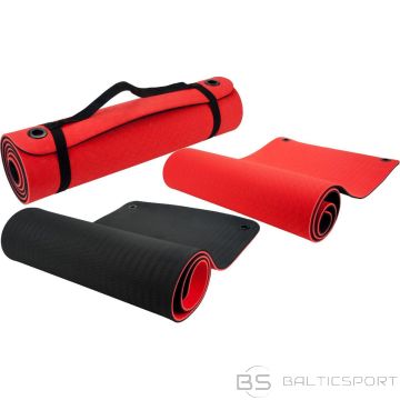 Detal TPE EXERCISE MAT RED/BLACK 173x61x1CM PURE 2 IMPORVE