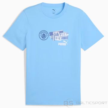 Koszulka Puma Manchester City ftbNGRY Tee 779119-39 / niebieski / M
