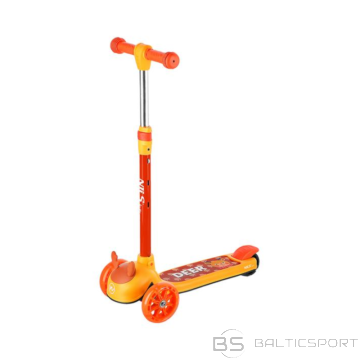 Nils Extreme Bērnu skrejritenis NILS FUN HLB02 Deer Scooter, oranžs