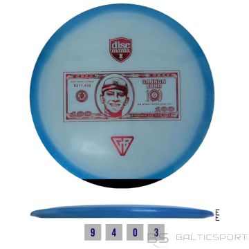 Discgolf DISCMANIA Fairway Driver C-LINE FD3 MONEY RECORD White/Blue 9/4/0/3