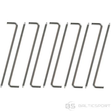 Terg S.a. TENT PINS PRO 8MM 23CM SET. 10PCS METAL