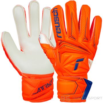 Reusch Attrakt Solid Finger Support Junior Gloves 56 72 510 2290 / oranžs / 6,5