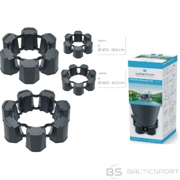 BS LIETUS ŪDENS TVERTNES PAMATNE MODULAR 6 BASECAN ANTRACĪTA KRĀSĀ (N/A)