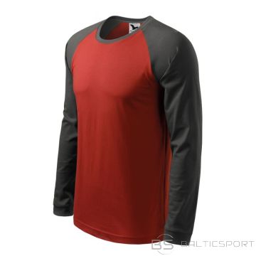 T-shirt Malfini Street LS M MLI-13023 marlboro red (XL)