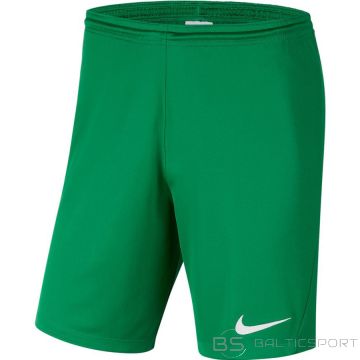 Nike Y Park III Boys BV6865 302 šorti / Zaļa / S (128-137cm)