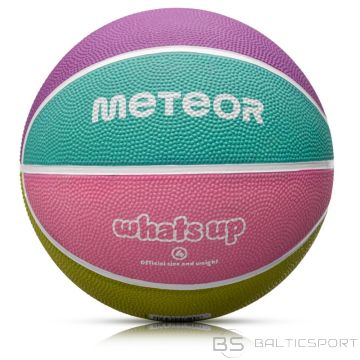 Meteor Kas notiek 4 basketbola bumbiņas 16792, 4. izmērs (uniw)