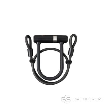 U veida slēdzene AXA Newton Mini Pro + kabelis 100/10