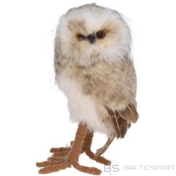 BS Декоративная сова, стоящая слева, 17 см, коричневая (нет данных)