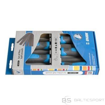 Unior Vīlīšu komplekts, pusgludas vīles 762/5 1/2S (nav pieejams)