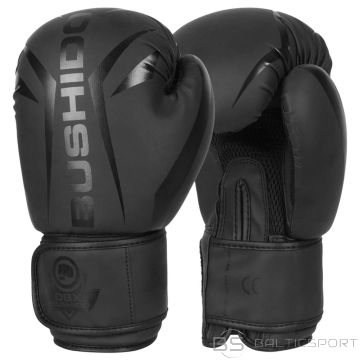 Boksa cimdi DBX Bushido Raptor B-2V22 Boxing Gloves melns - dažādi izmēri
