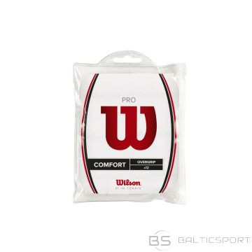 WILSON PRO OVERGRIP white 12 pcs.