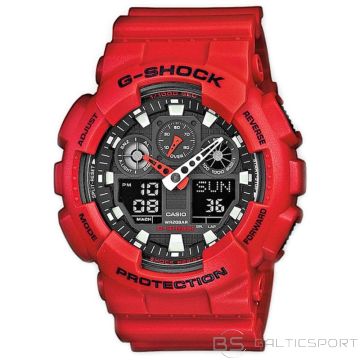 Casio Мужские часы G-SHOCK GA-100B-4AER + коробка (нет в наличии)