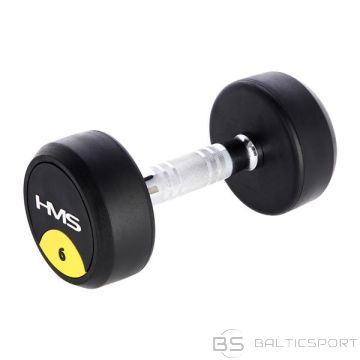 Gumijas hantele /HMS HG PRO 6 KG GUMIJAS HANTELES