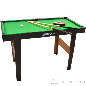 Enero ЧЕРНЫЙ БИЛЬЯРДНЫЙ СТОЛ 121x61x79 СМ ПРОФЕССИОНАЛЬНЫЙ (Н/Д)