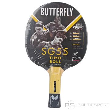 Galda tenisa rakete /Butterfly Timo Boll rakete / FL- wklęsły /