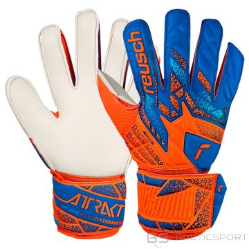 Rękawice  Reusch Attrakt Solid Junior 55 72 515 2014 / pomarańczowy / 7