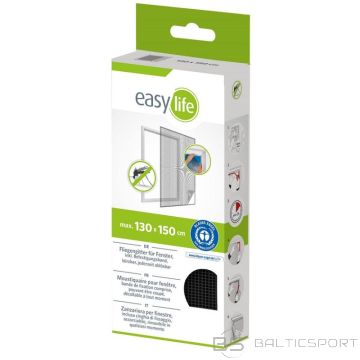 BS ODU TĪKLS LOGAM 130X150 MELNS POLIESTERS + LĪPLENTE (N/A)