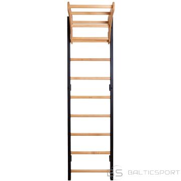 Benchk Vingrošanas siena no koka un metāla ar 6 rokturiem un koka stieni 711B (nav pieejams)