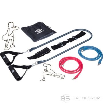 Umbro SET OF 3 RESISTANCE BANDS FOR CROSSFIT EXERCISES