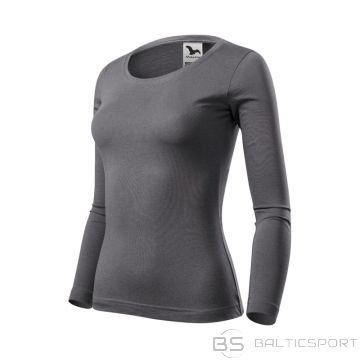 Malfini Fit-T LS W T-krekls MLI-16936 tērauda (S)
