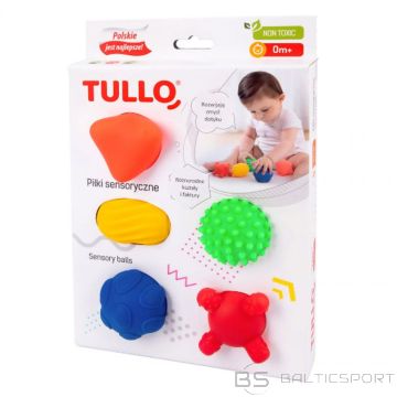 Maņu bumbiņas, formas 5 gab. AM Tullo krāsains 420 (N/A)