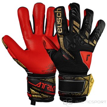 Reusch Attrakt Freegel sudraba cimdi 55 70 235 7075 / melni / 10,5