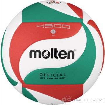 Volleyball ball MOLTEN V5M4500-X for competition, synth. leather