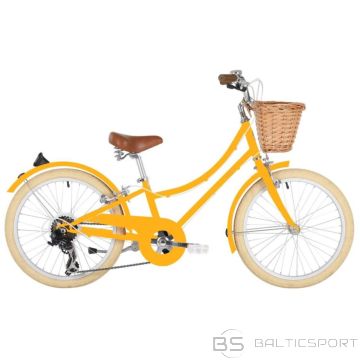 Meiteņu velosipēds Bobbin Gingersnap 5-9 gadi, 20 collas, dzeltens