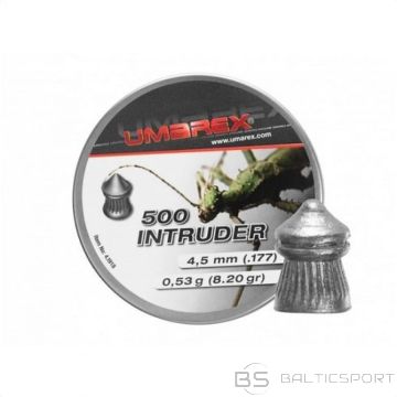 BS 4,5 mm Umarex Intruder smailās rievotās lodes 500 gab. (N/A)
