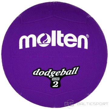Rubber ball Molten dodgeball size 2 DB2-V HS-TNK-000011268 (N/A)