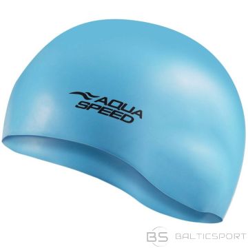 Aqua-speed Mono / senior / blue silicone cap