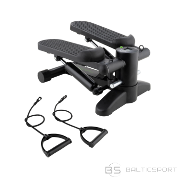 TUNTURI stepper trenažieris, melns, ieskaitot displeju