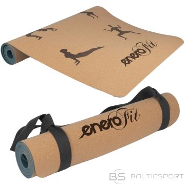 Enero Fit CORK YOGA MAT 183x61x0.4CM