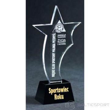 BS Gravēta stikla trofeja + krāsas pildījums (nav pieejams)