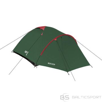 Nils Camp NC6013 ZAĻI-SARKANS KEMPINGU TELTS ROCKER