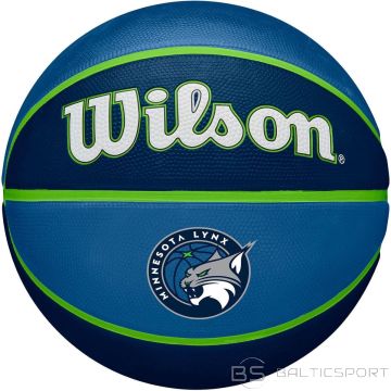 Wilson BASKETBALL WNBA TEAM TRIBUTE BSKT MIN LYNX SIZE 6