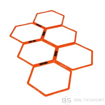 Yakimasport Комбинированные координационные колеса Hexa Hoops 6 шт. 100268 (нет данных)
