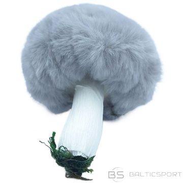 Christmas Decoration DECORATIVE PENDANT MUSHROOM 8x12CM GREY