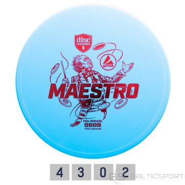 Disks / DISCMANIA Midrange Driver MAESTRO 4/3/0/2 Light Blue