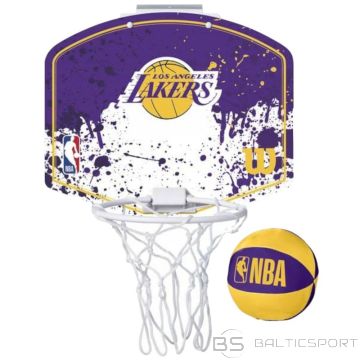 Wilson Баскетбольная доска Mini NBA Team Los Angeles Lakers Mini Hoop WTBA1302LAL (один размер)