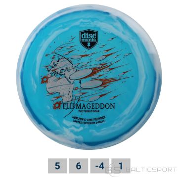 Discgolf DISCMANIA Midrange Driver C-LINE HORIZON Founder Limited Edition By JMilly Blue 5/6/-4/1