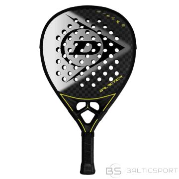 Padel tennis racket Dunlop GALACTICA 365g Hybrid PRO-EVA profesionalams black/yellow