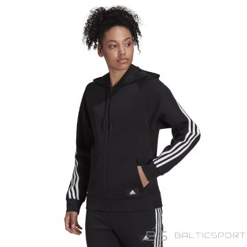 Adidas FI 3 Stripes Full-Zip Reg Sweatshirt H57287 / Black / XS