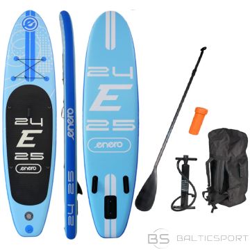 Enero SET - INFLATABLE SUP BOARD 320x76x15CM BLUE