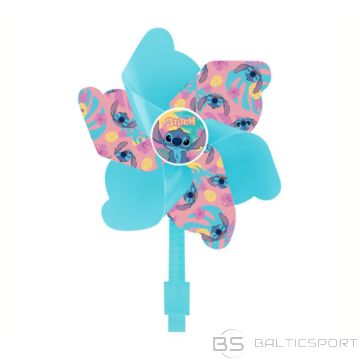 Sevenpolska Velosipēdu vējdzirnavas Stitch, zili rozā