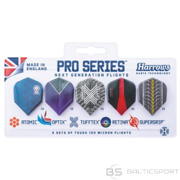 Flights set of 5psc. HARROWS PRO SERIES